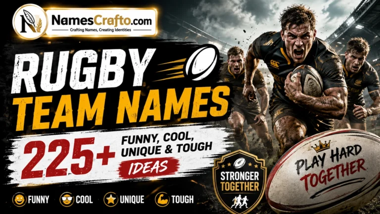 Rugby Team Names