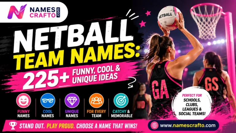 Netball Team Names