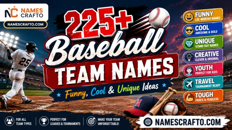 Baseball Team Names