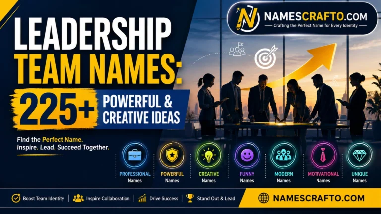 Leadership Team Names