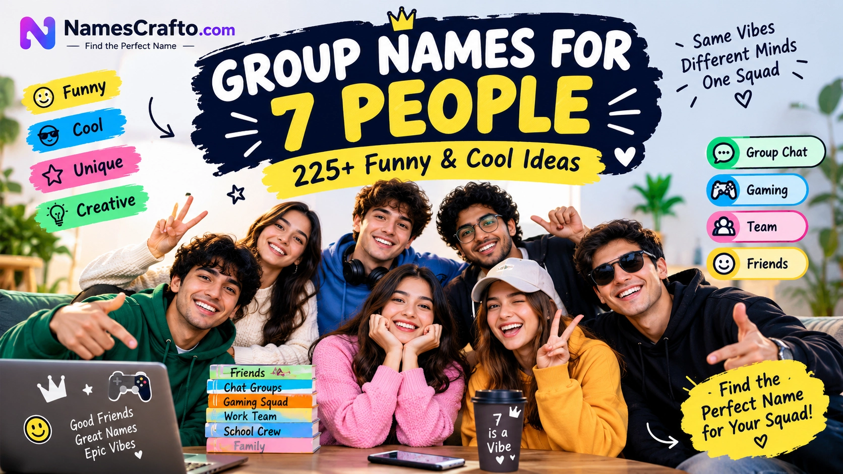 Group Names for 7 People