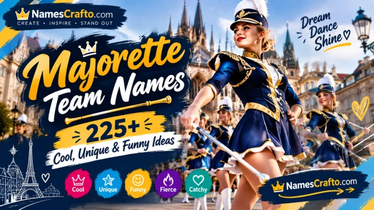 Majorette Team Names