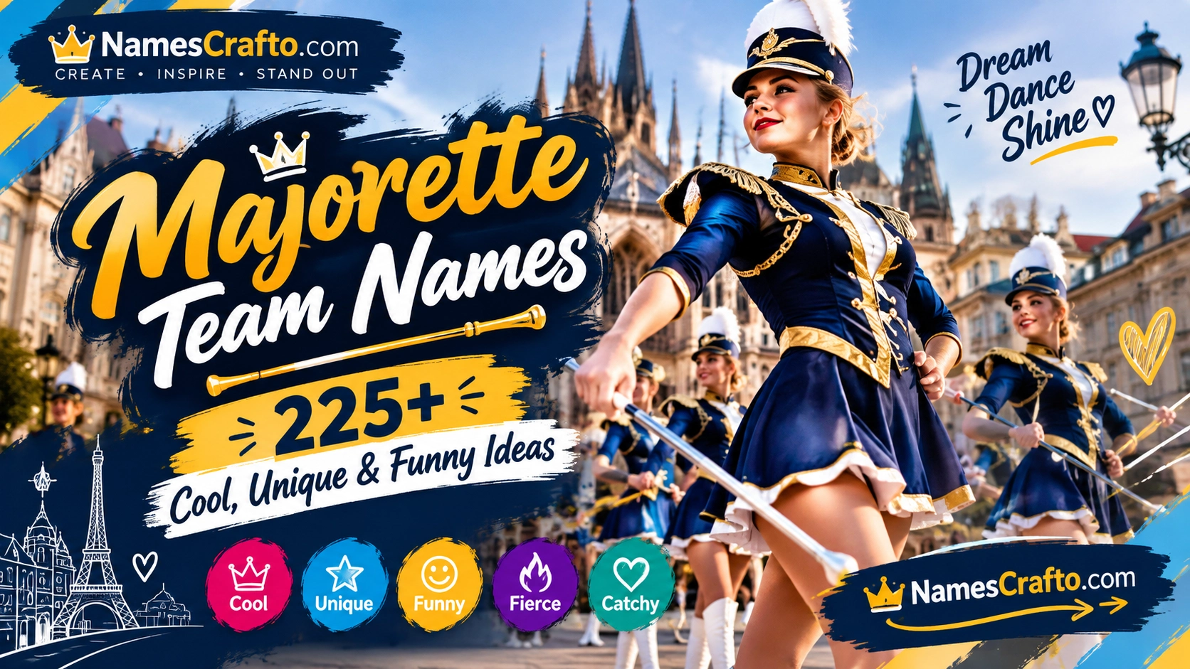 Majorette Team Names