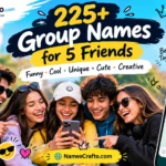 Group Names for 5 Friends