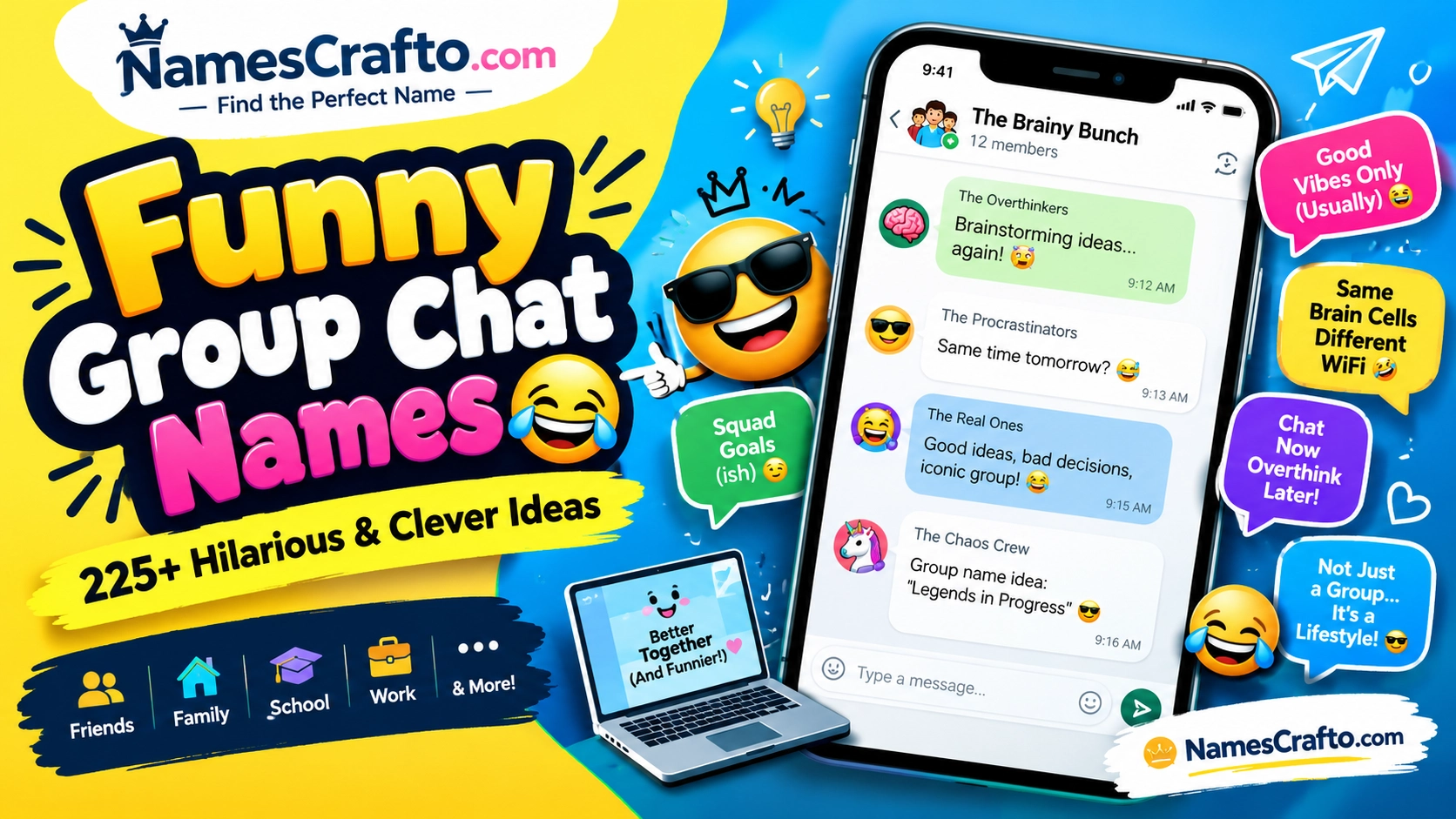 Funny Group Chat Names