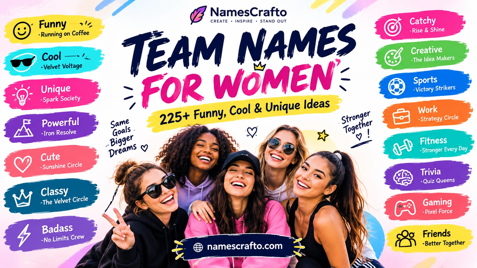 Team Names for Women