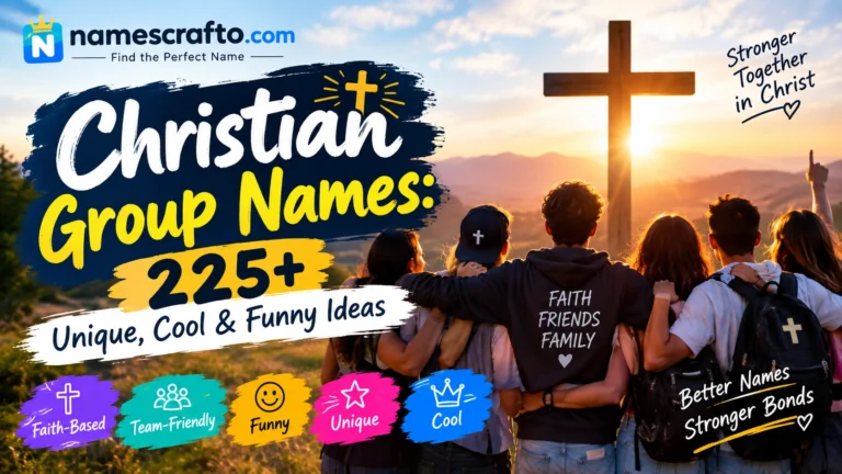 Christian Group Names