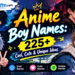 Anime Boy Names