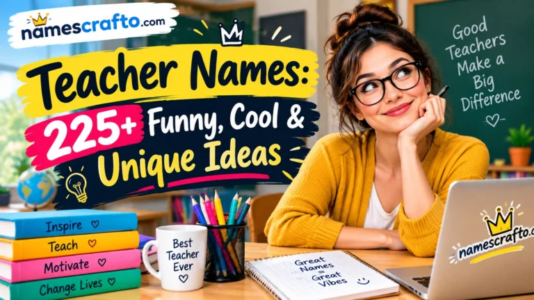 Teacher Names