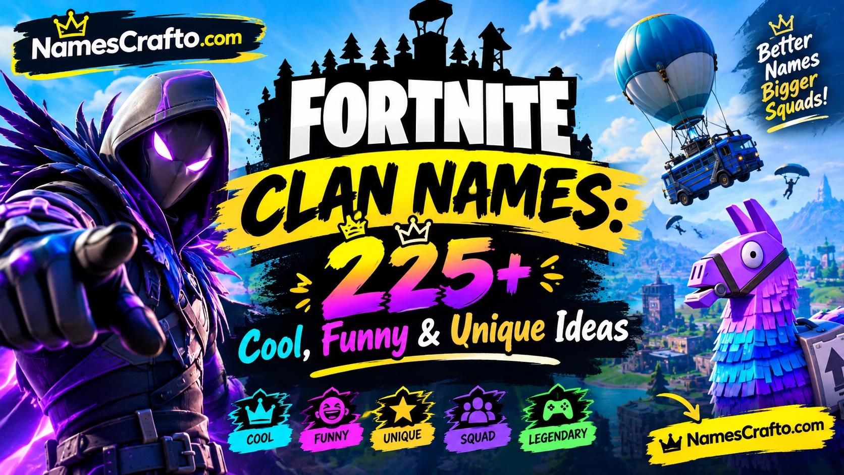Fortnite Clan Names