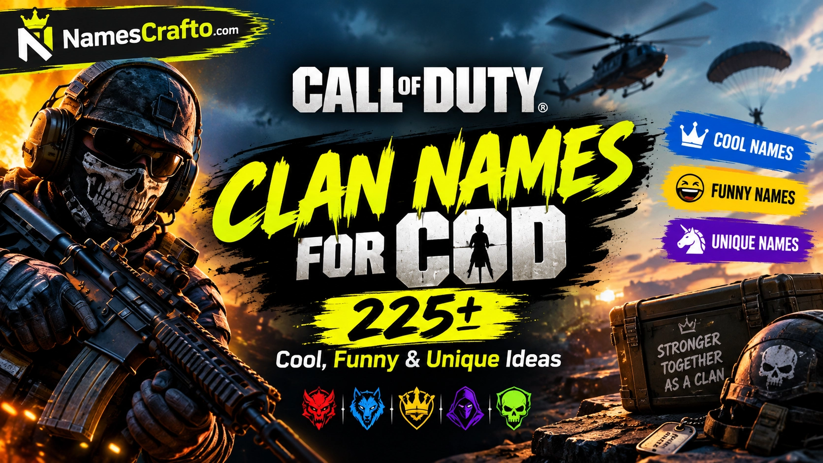 Clan Names for COD