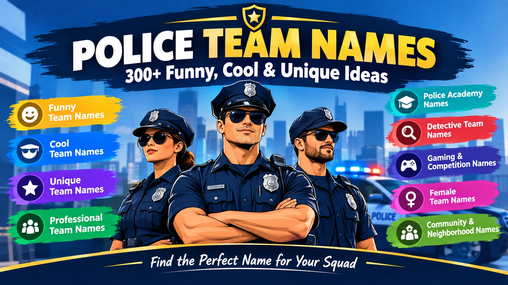 Police Team Names