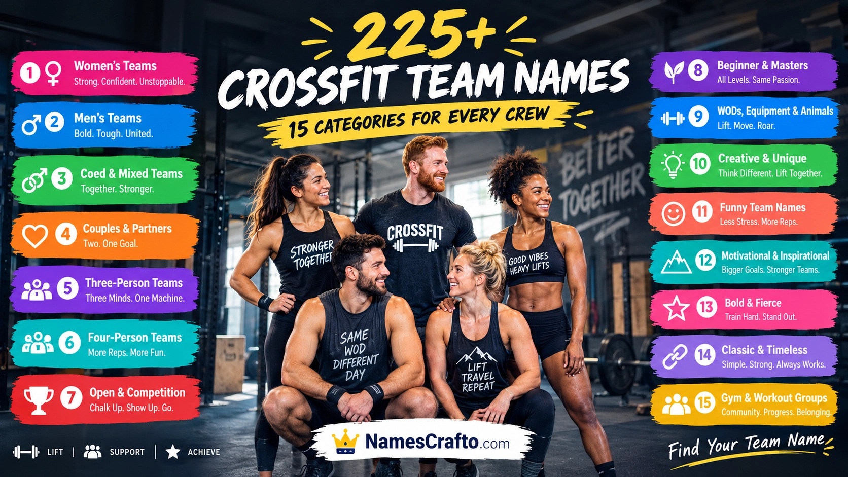 CrossFit Team Names