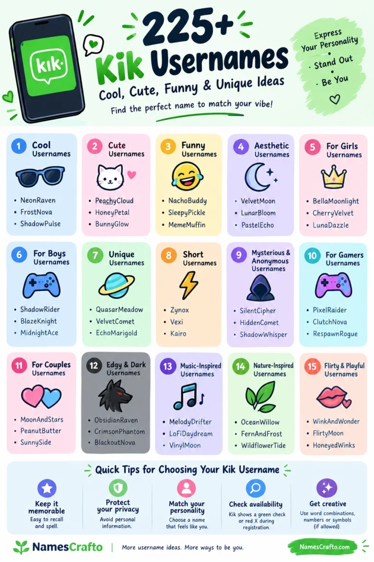 Kik Usernames