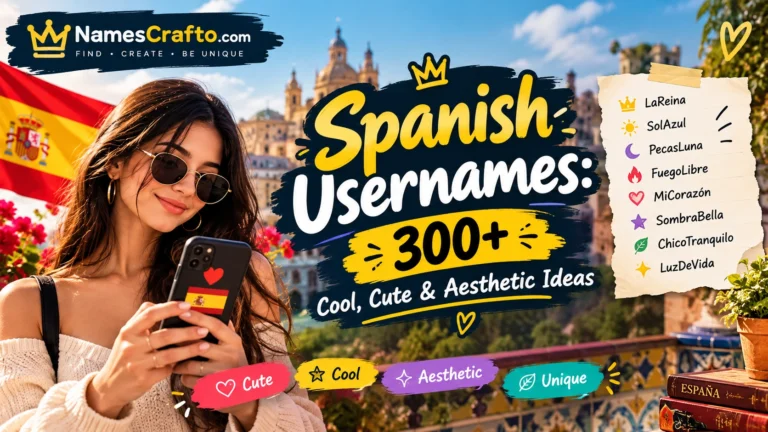 Spanish Usernames