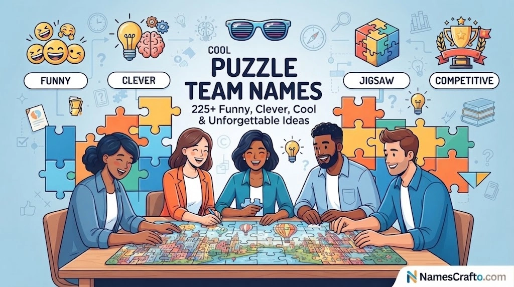 Puzzle Team Names