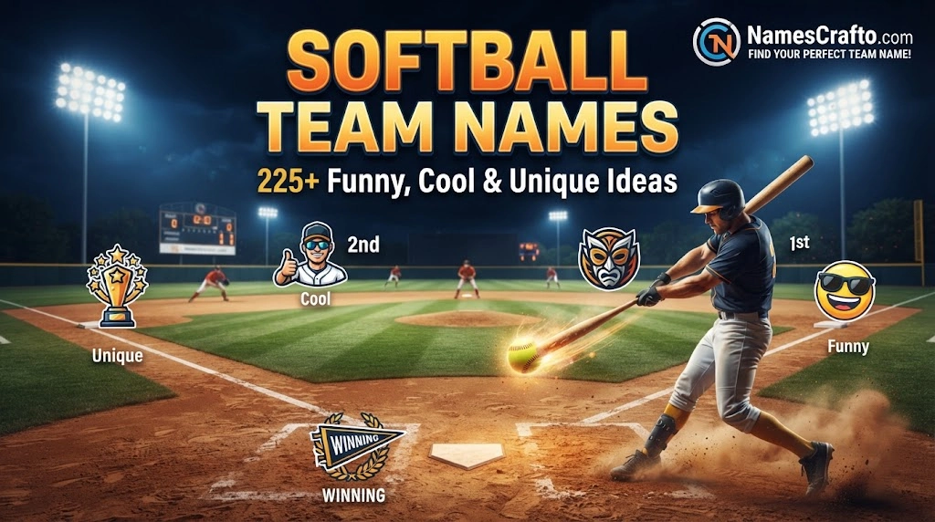 Softball Team Names