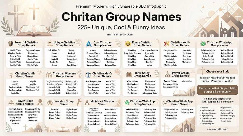 Christian Group Names