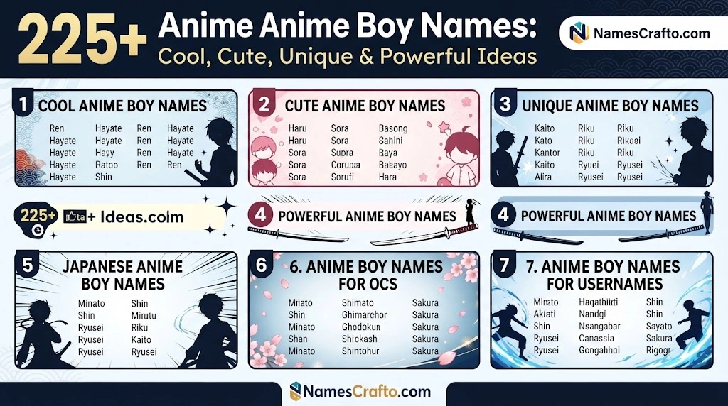 Anime Boy Names