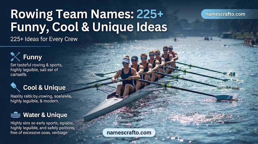 Rowing Team Names