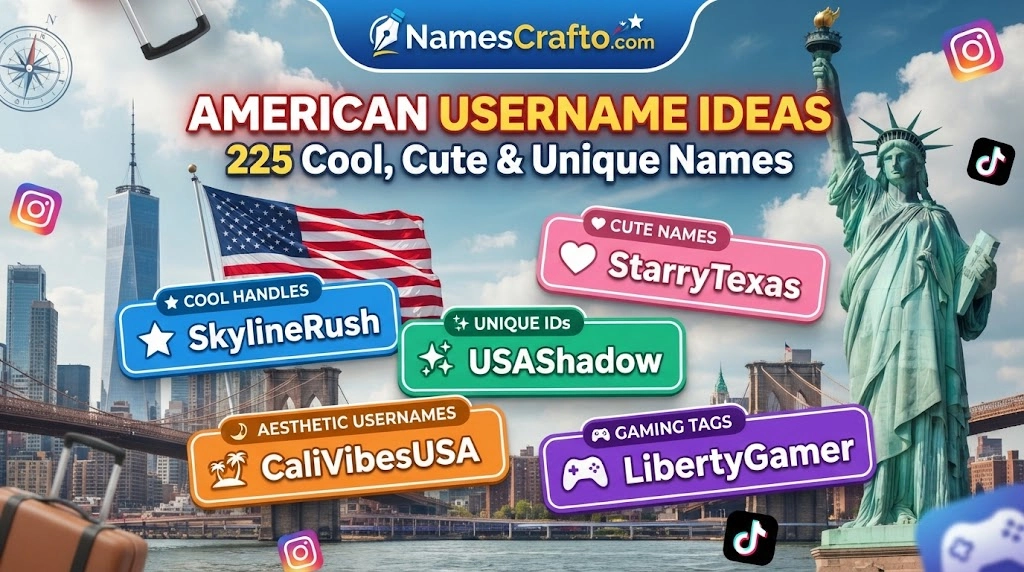 American Username Ideas