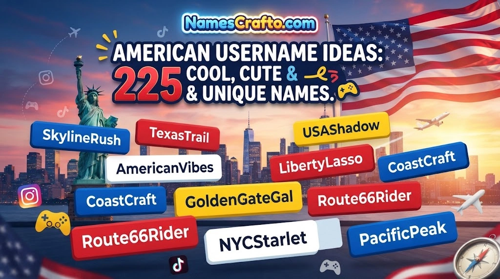 American Username Ideas