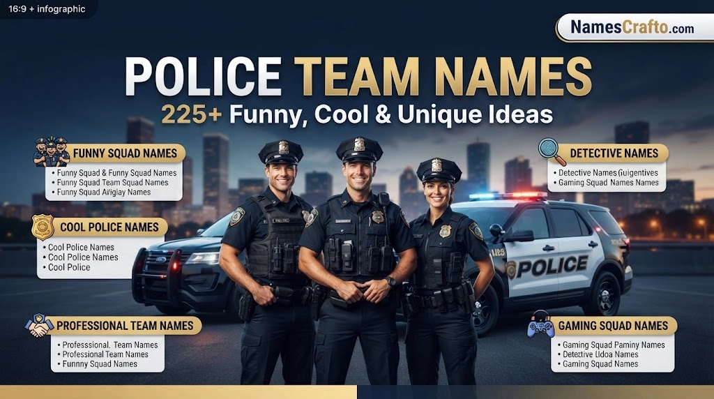 Police Team Names