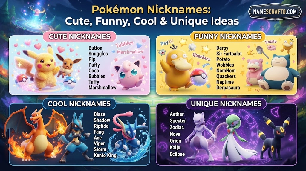 Pokémon Nicknames