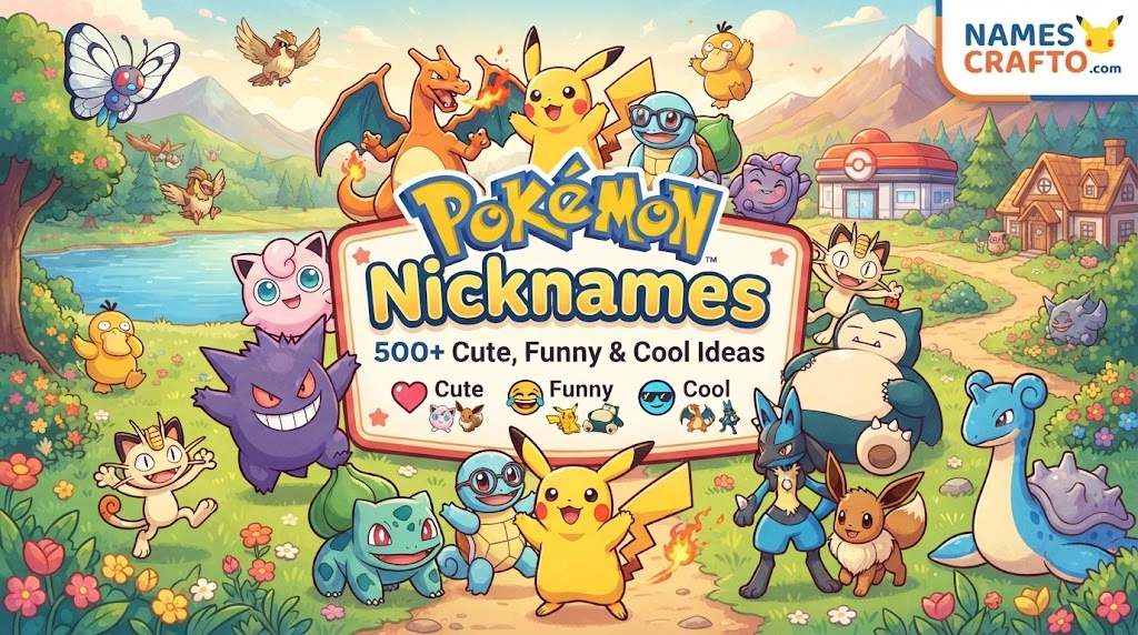 Pokémon Nicknames