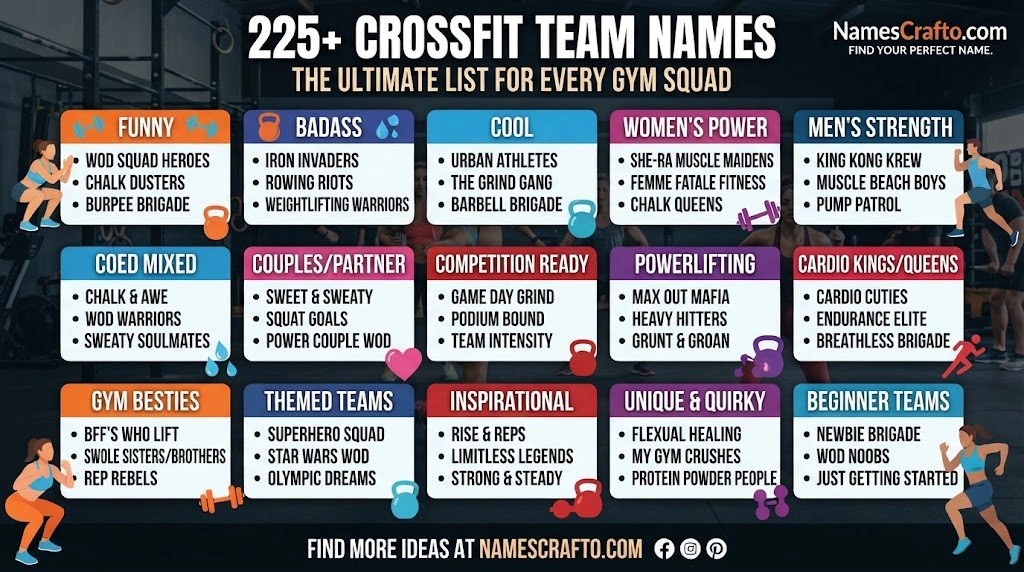 CrossFit Team Names