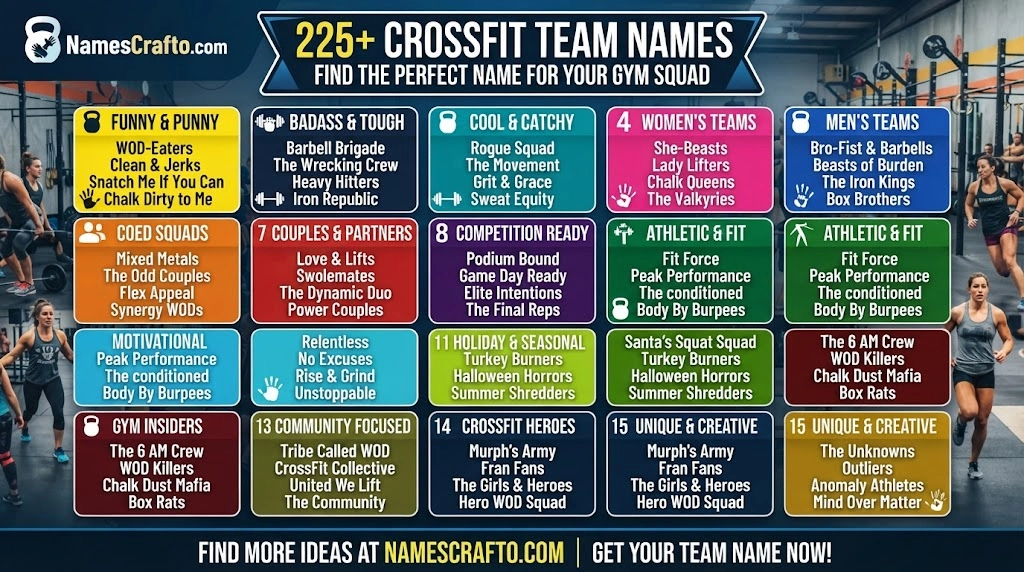 CrossFit Team Names