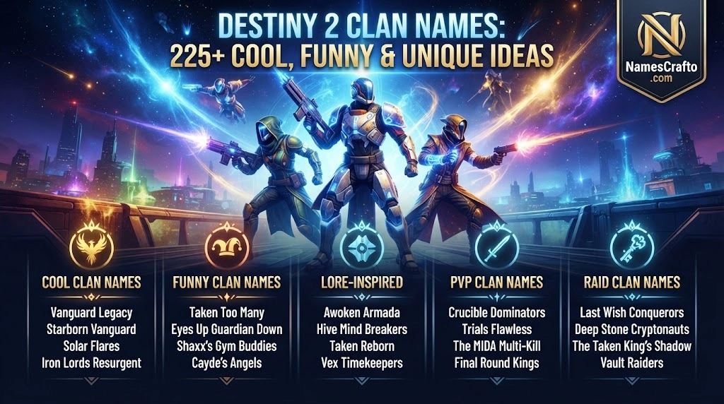 Destiny 2 Clan Names