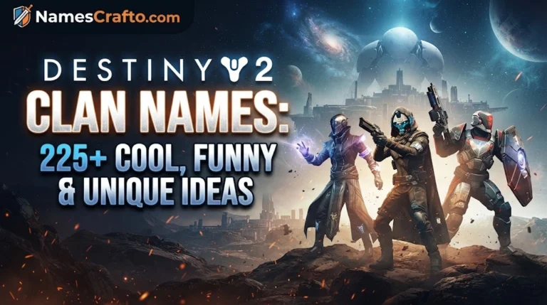 Destiny 2 Clan Names