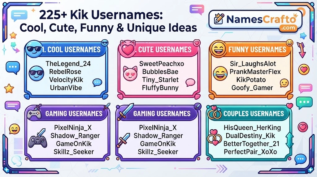 Kik Usernames
