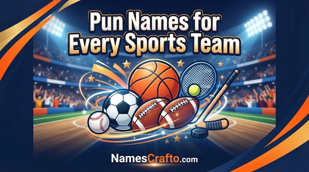 Pun Names for Every Sports Team