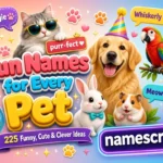 Pun Names for Every Pet