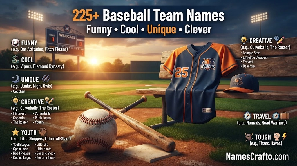 Baseball Team Names