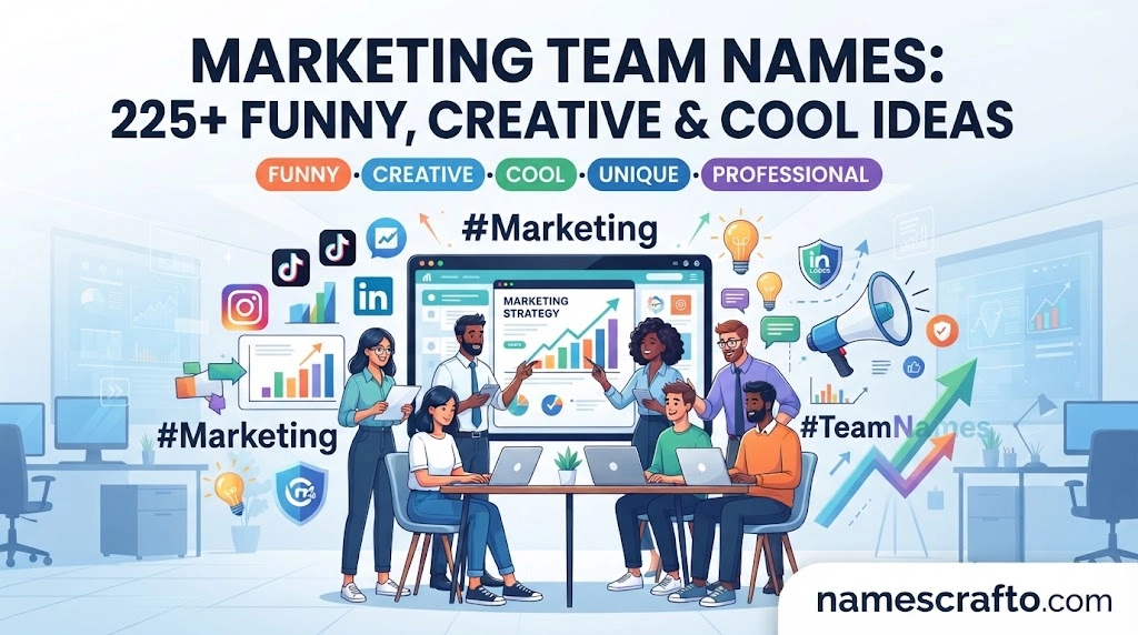 Marketing Team Names