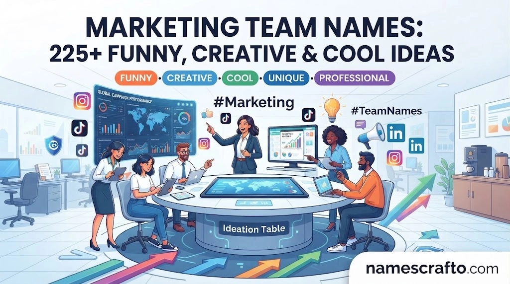 Marketing Team Names