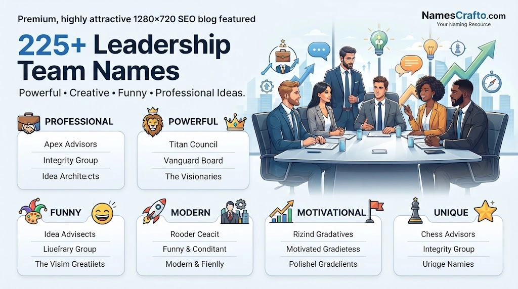 Leadership Team Names