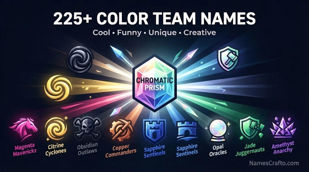 Color Team Names