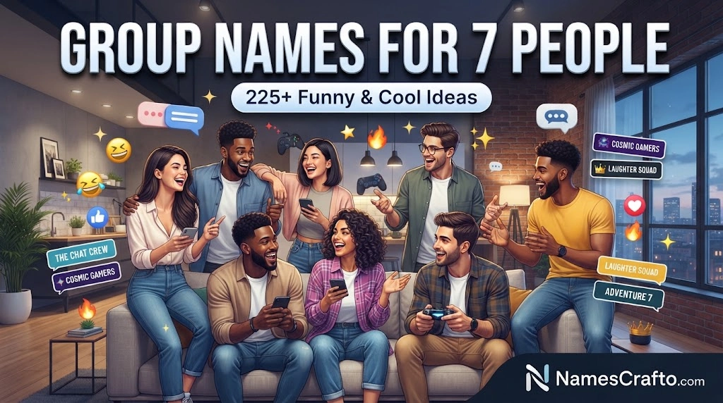 Group Names for 7 People