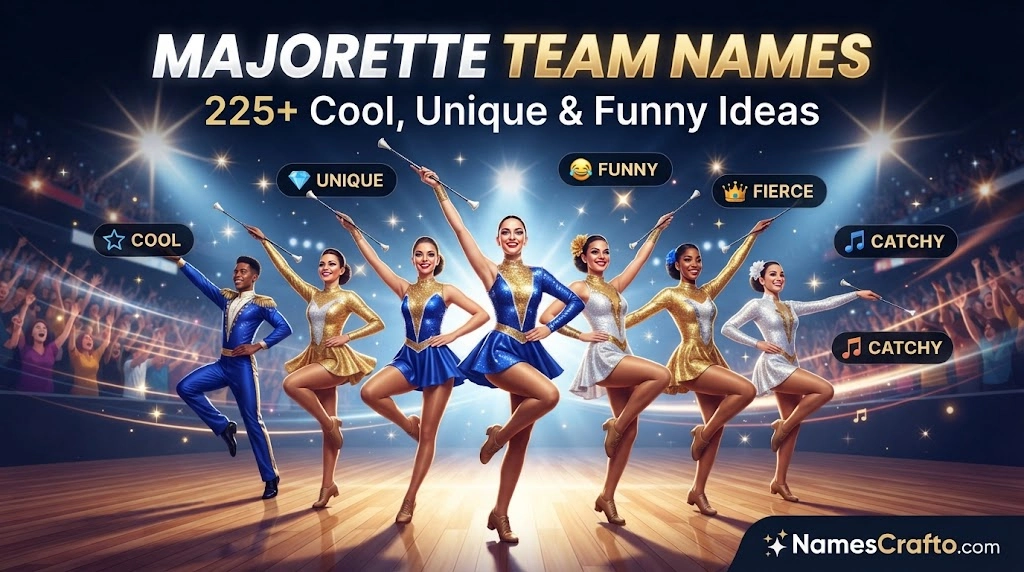 Majorette Team Names
