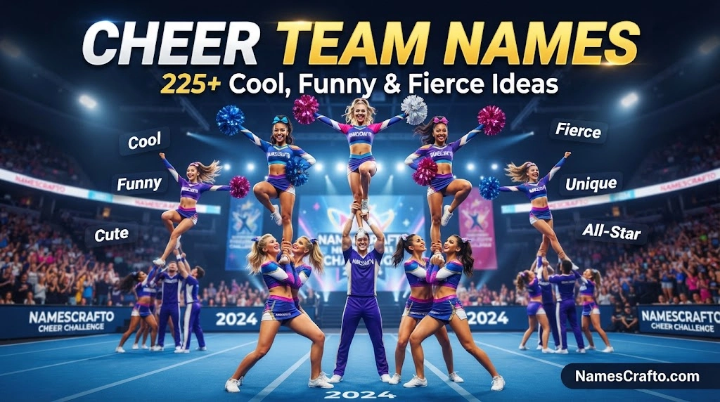 Cheer Team Names