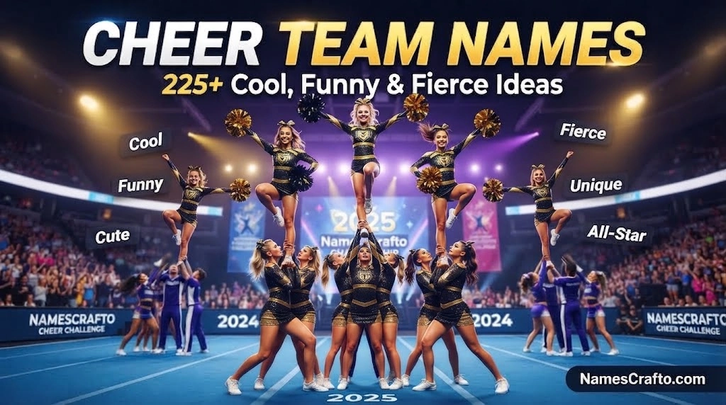 Cheer Team Names