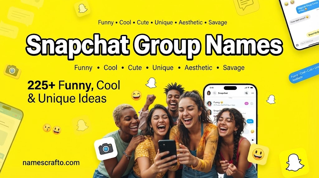 Snapchat Group Names