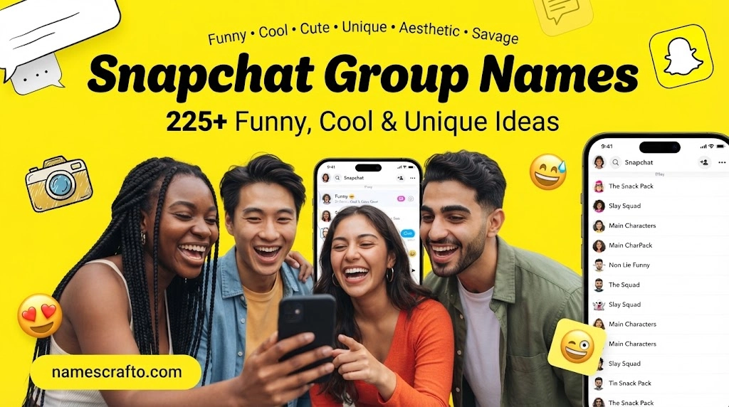 Snapchat Group Names