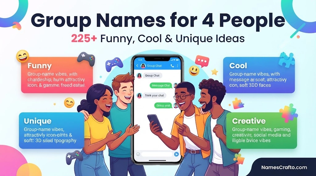 Group Names for 4 People
