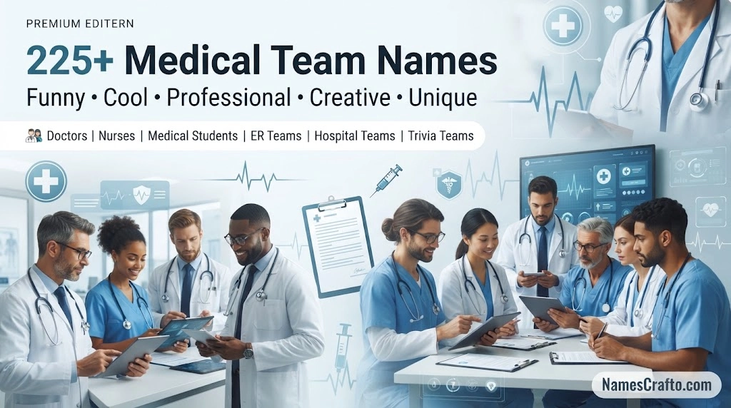 Medical Team Names
