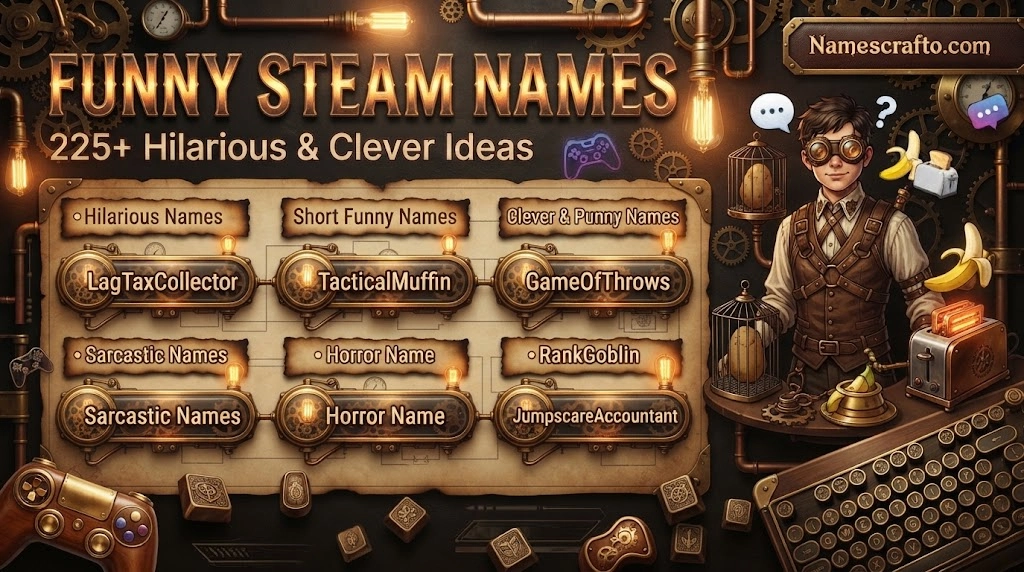 Funny Steam Names